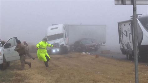 Watch What Happens When An RV Collides With Semi Truck