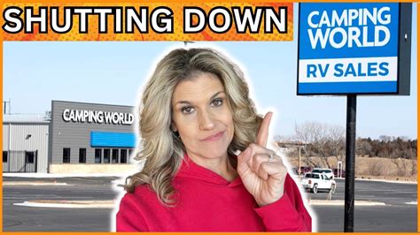 Big Announcement -- Why Camping World And Lazydays RV Are Shutting Down Locations